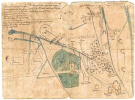 Plano de la acequia de Aynadamar [aprox. s. XVII]
