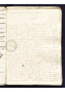 Carta personal de Ignacio de Canivel a Francisco de Saavedra