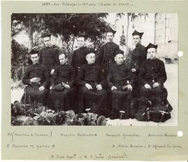 1899-1900. Filósofos de 3er año (julio 1900).