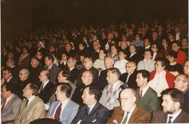 Asistentes a la  inauguración  del curso 1995-1996