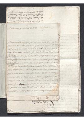 Carta de María de la Concepción a Francisco de Saavedra