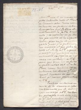 Carta particular de Juan Álvarez Posadilla a Francisco de Saavedra, sobre el plan de Única Contri...