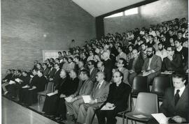 Asistentes a la inauguración del curso 1977-1978