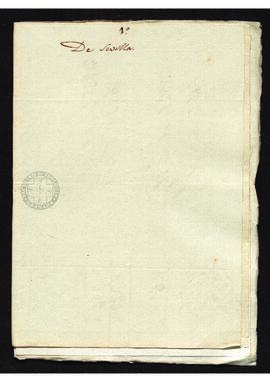 Expediente relativo a la importancia de vidrios planos y huecos, 1815-1816