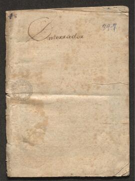 Copia de carta escrita en granada por un enterrador a otro de su mismo ejercicio por Agustín Alcaide