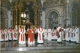 Misa de inauguración del curso 1998-1999 en el Monasterio de Cartuja.