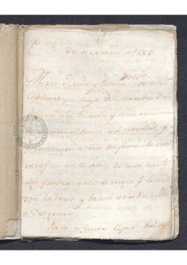 Carta de Antonio de Gálvez a Francisco de Saavedra, sobre asuntos de gobierno en Indias