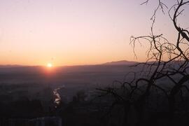 Luces de Andalucía 48. Puesta de sol en Granada.