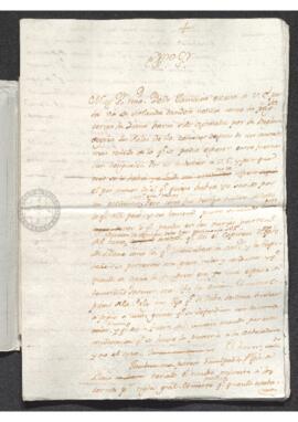 Correspondencia entre Francisco de Saavedra y el conde de Floridablanca, en la que se detalla las...