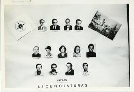 Licenciaturas  1977-1978
