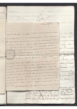 Carta de Fernán Nuñez a Francisco de Saavedra, sobre asuntos personales