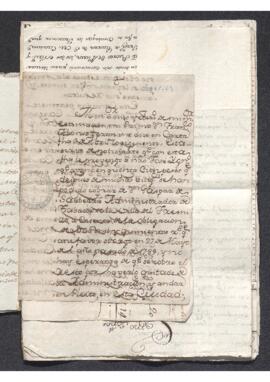 Carta privada de Juan Domingo de la Torre a Francisco de Saavedra