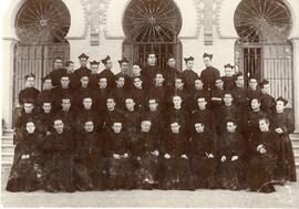 Grupo de estudiantes. 1901-1902.