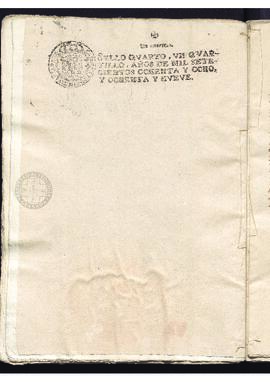 Expediente relativo a la Real hacienda en la provincia de Cumaná, durante el año de 1789