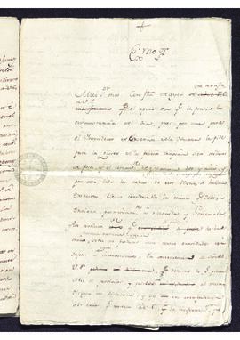 Oficio de Francisco de Saavedra al virrey de Nueva España, sobre la solicitud de caudales para fi...