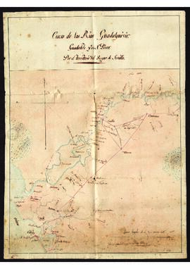 Curso de los ríos Guadalquivir, Guadalete y San Pedro, por Cayetano Vélez