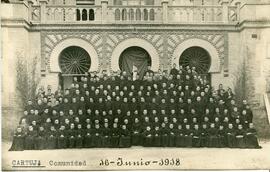 Comunidad Colegio Máximo de Cartuja 1918.
