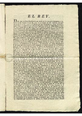 Real Decreto por el que Fernando VII disuelve las Cortes y deroga la Constitución