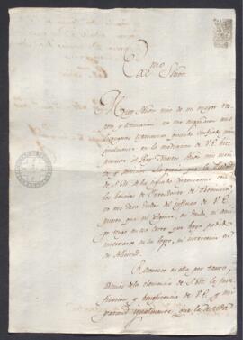 Carta de José Limonta a Francisco de Saavedra, agradeciéndole las gestiones que determinaron su n...