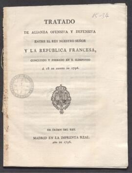 Tratado de alianza ofensiva y defensiva entre España y Francia