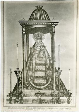 Imagen de Ntra. Sra. del Martirio Patrona de la Alpujarra.