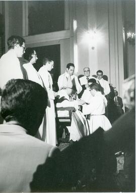 Ordenación en la residencia de Montilla; por el Cardenal Bueno Monreal en 1970.
