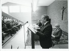 Ceremonia de inauguración  del curso 1985-1986