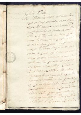 Copia notarial de la Real Provisión (Caracas, 11 de mayo de 1789) dictada por la Audiencia de Car...