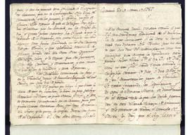 Cartas particulares por José de Oraa al intendente de Caracas, Francisco de Saavedra, sobre los t...