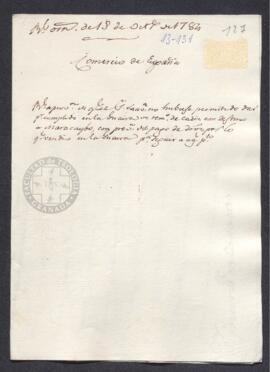 Real Orden de José de Gálvez al intendente de Caracas, Francisco de Saavedra, aprobando las dispo...