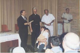Misa en el  salón de actos 1999