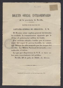 Boletín Oficial Extraordinario de la provincia de Sevilla