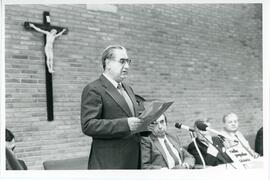 Ceremonia de inauguración  del curso 1981-1982