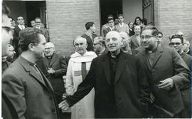 Visita del Padre Arrupe al Colegio Máximo.